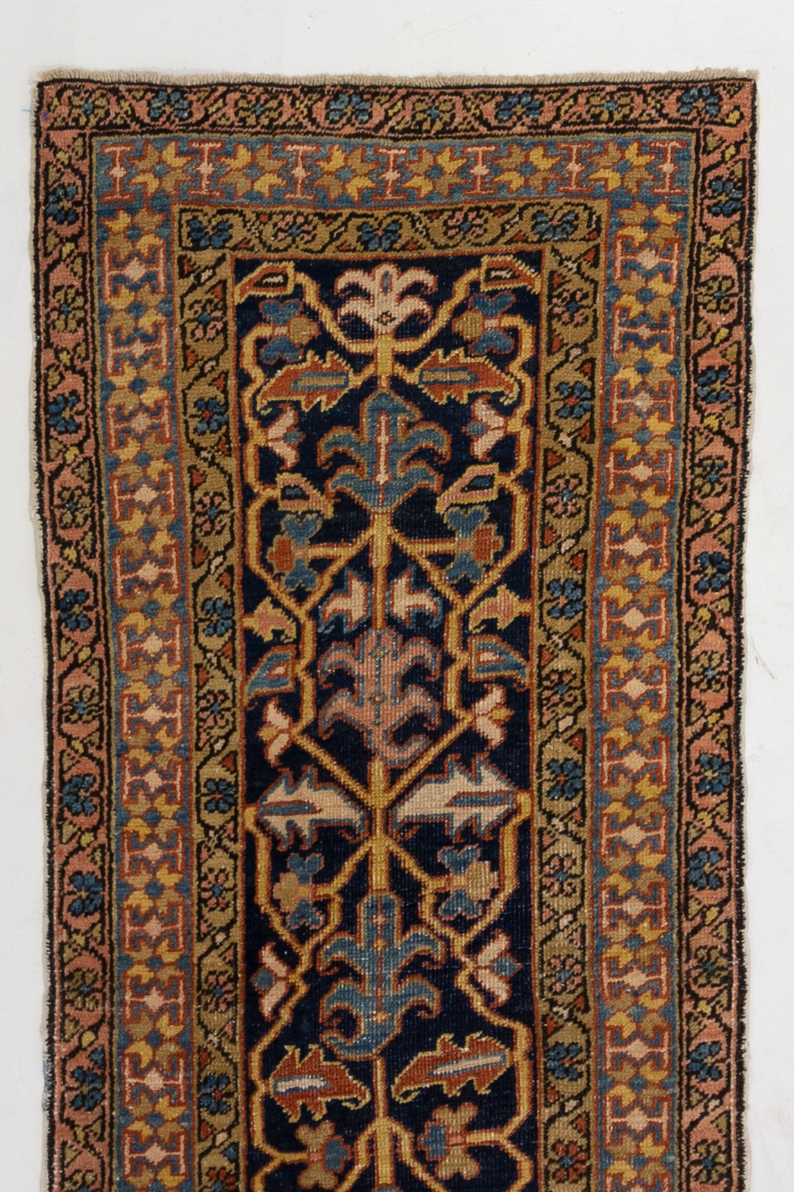 Antique Persian Heriz Runner Rug