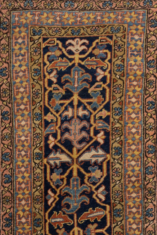 Antique Persian Heriz Runner Rug