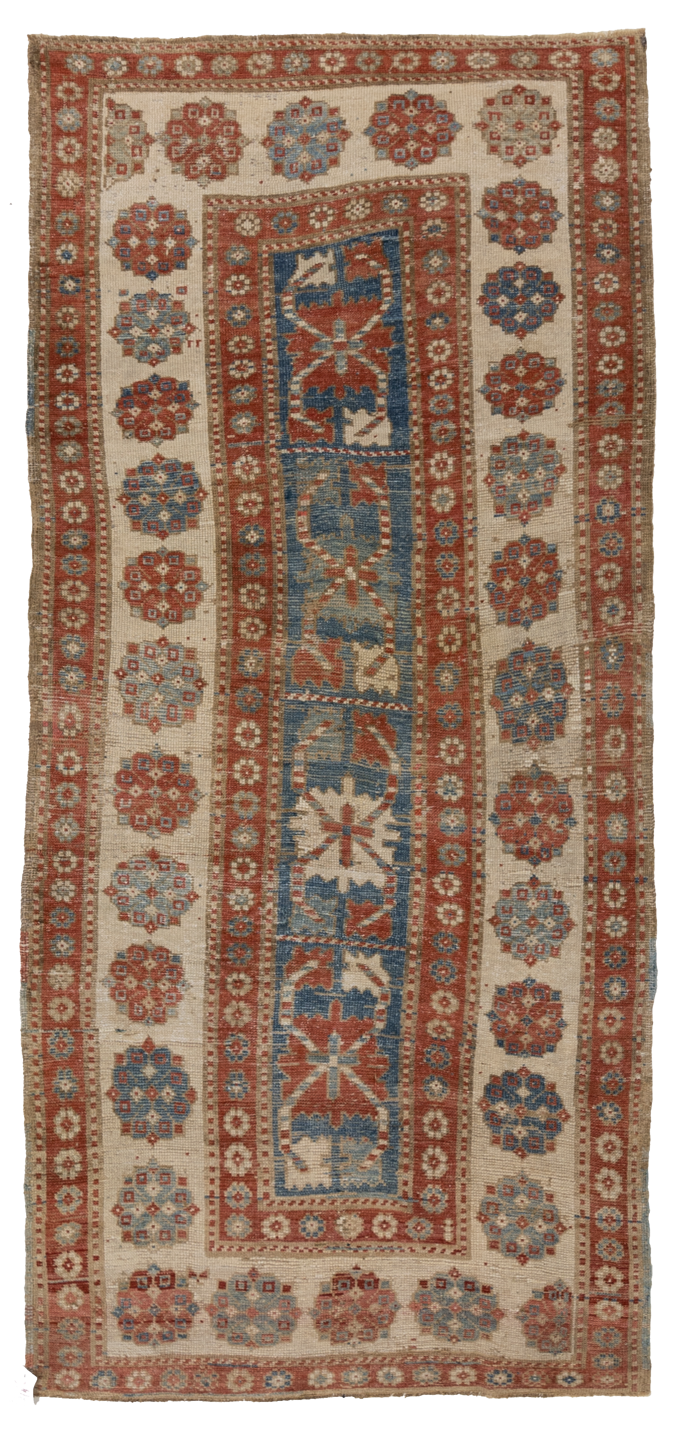 Vintage Persian Shirvan Rug