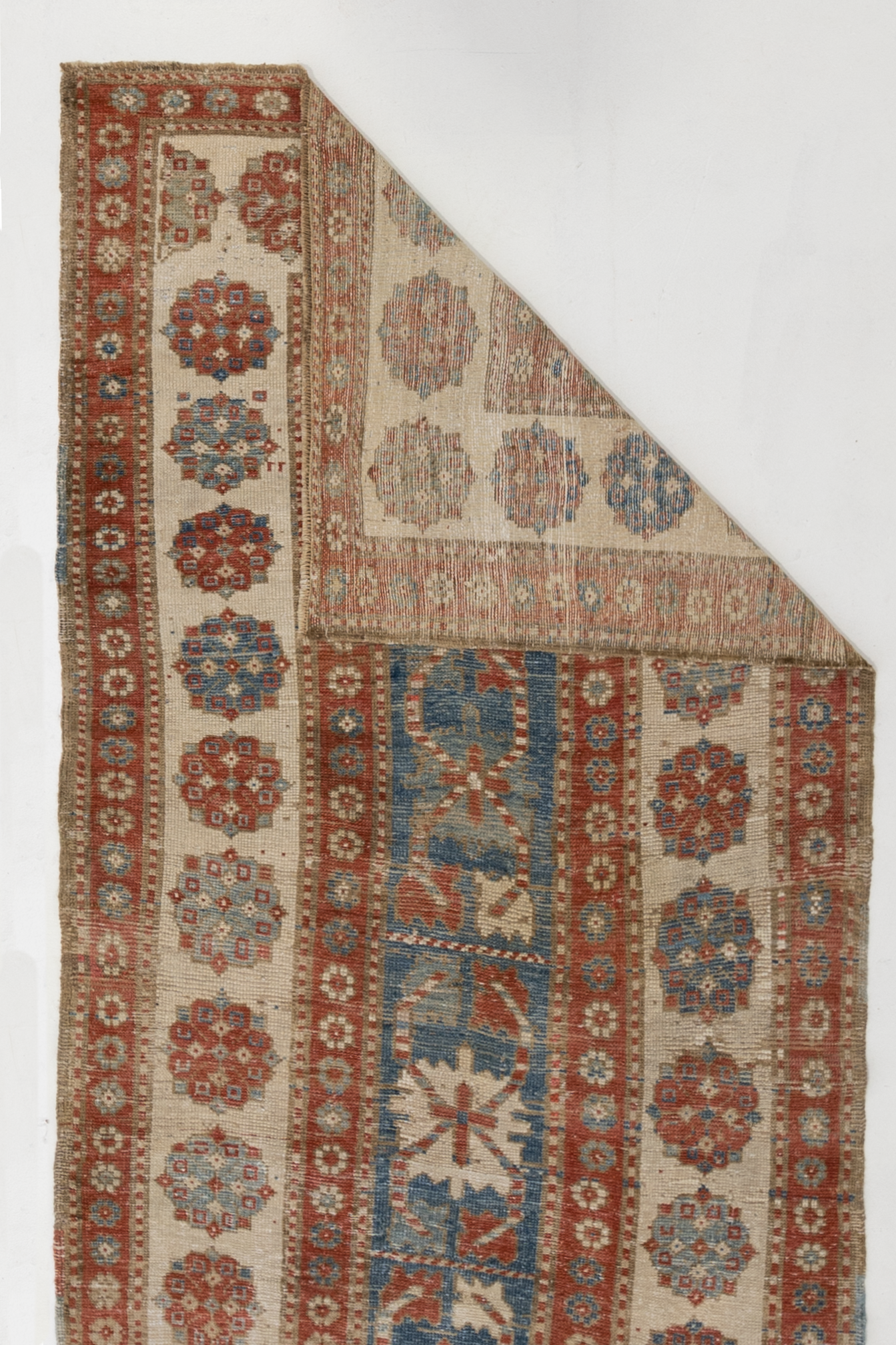 Vintage Persian Shirvan Rug