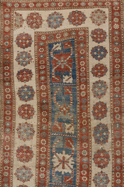 Vintage Persian Shirvan Rug