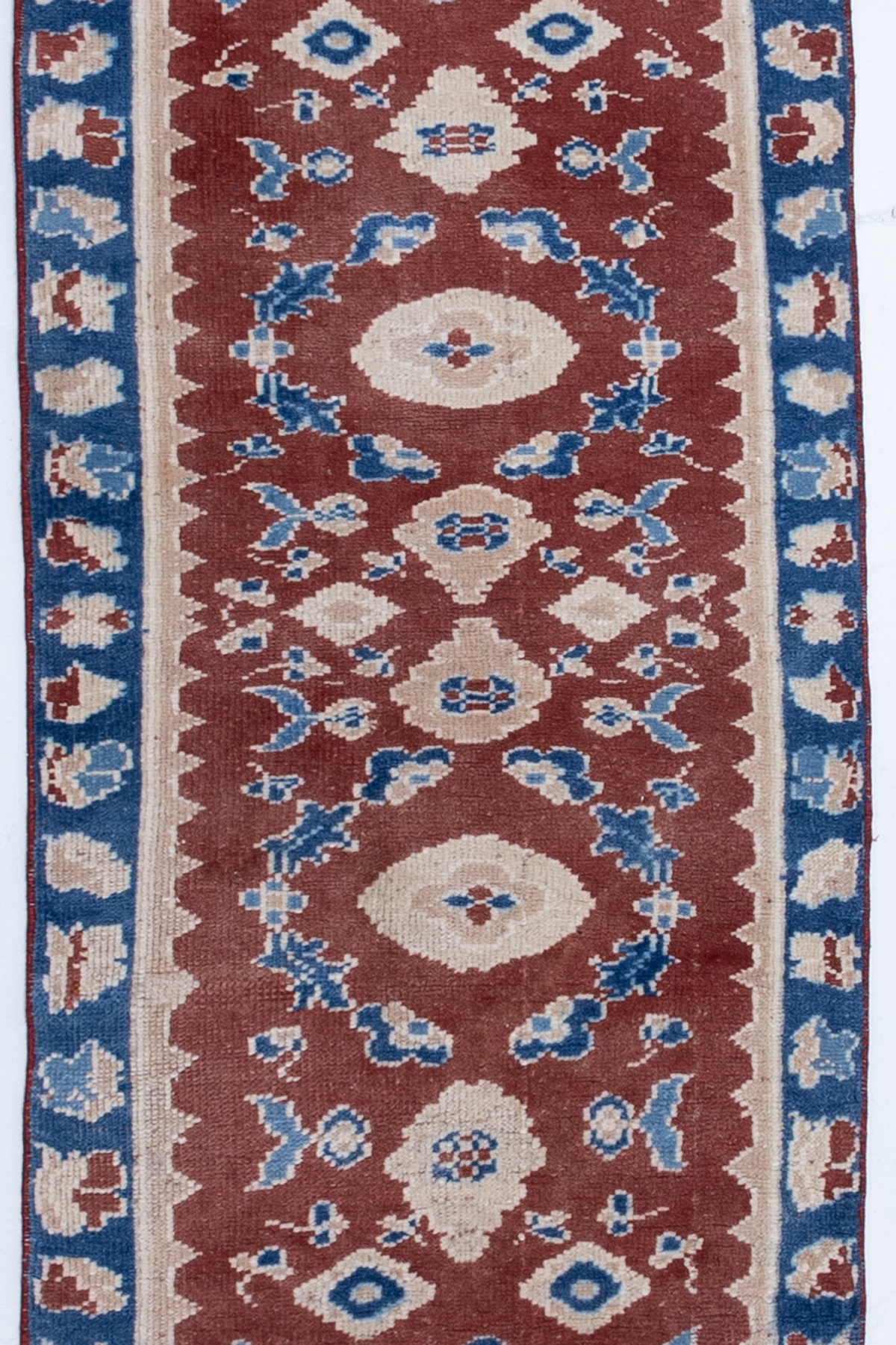 Vintage Turkish Oushak Runner Rug