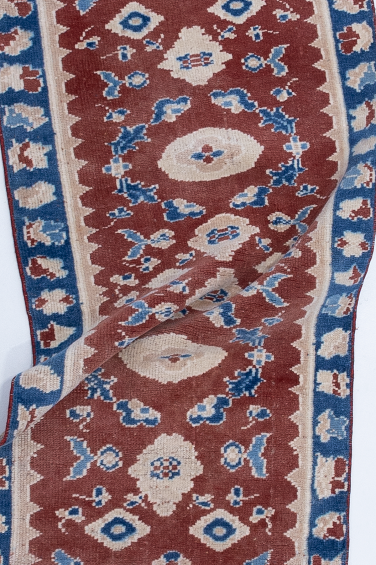 Vintage Turkish Oushak Runner Rug