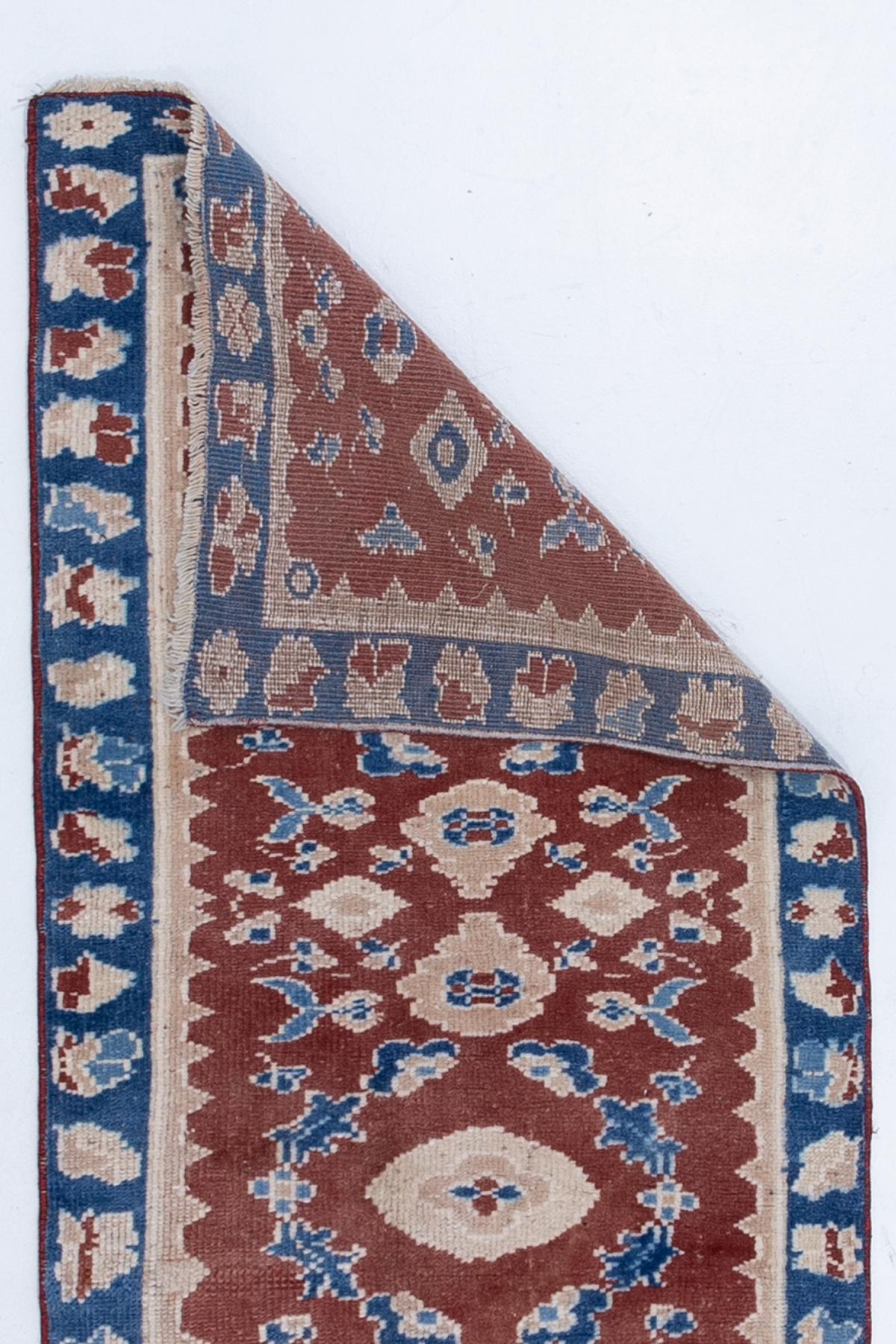 Vintage Turkish Oushak Runner Rug