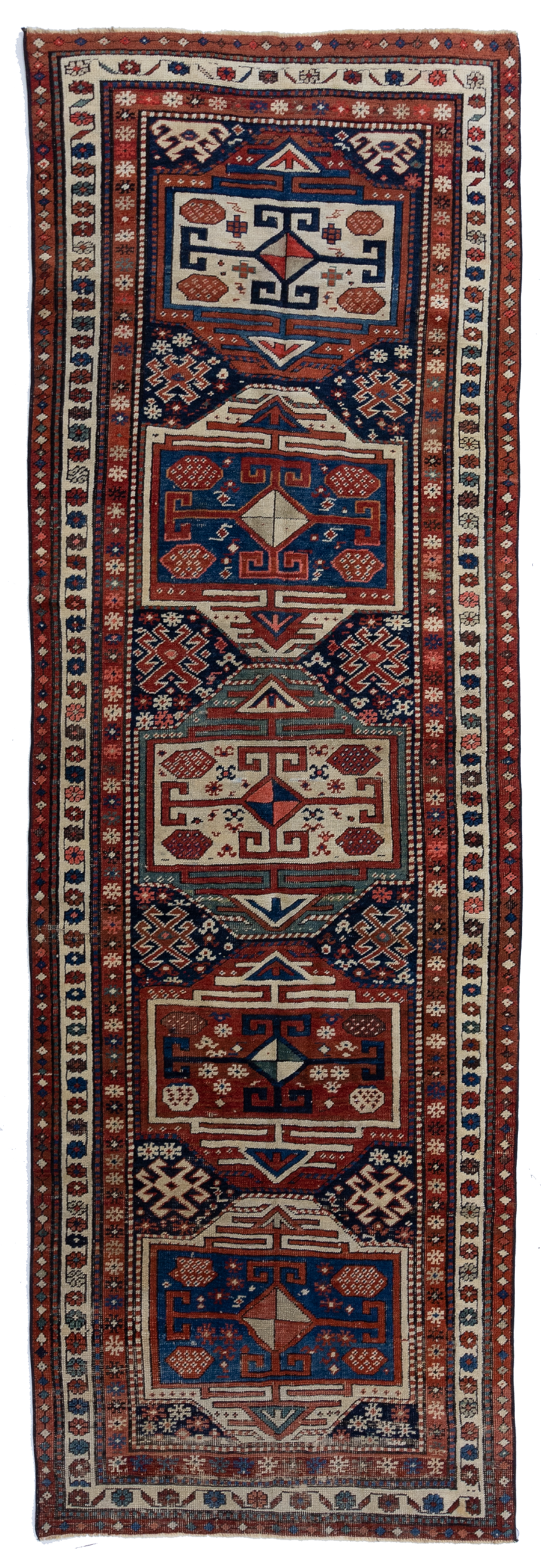 Antique Shirvan Runner Rug