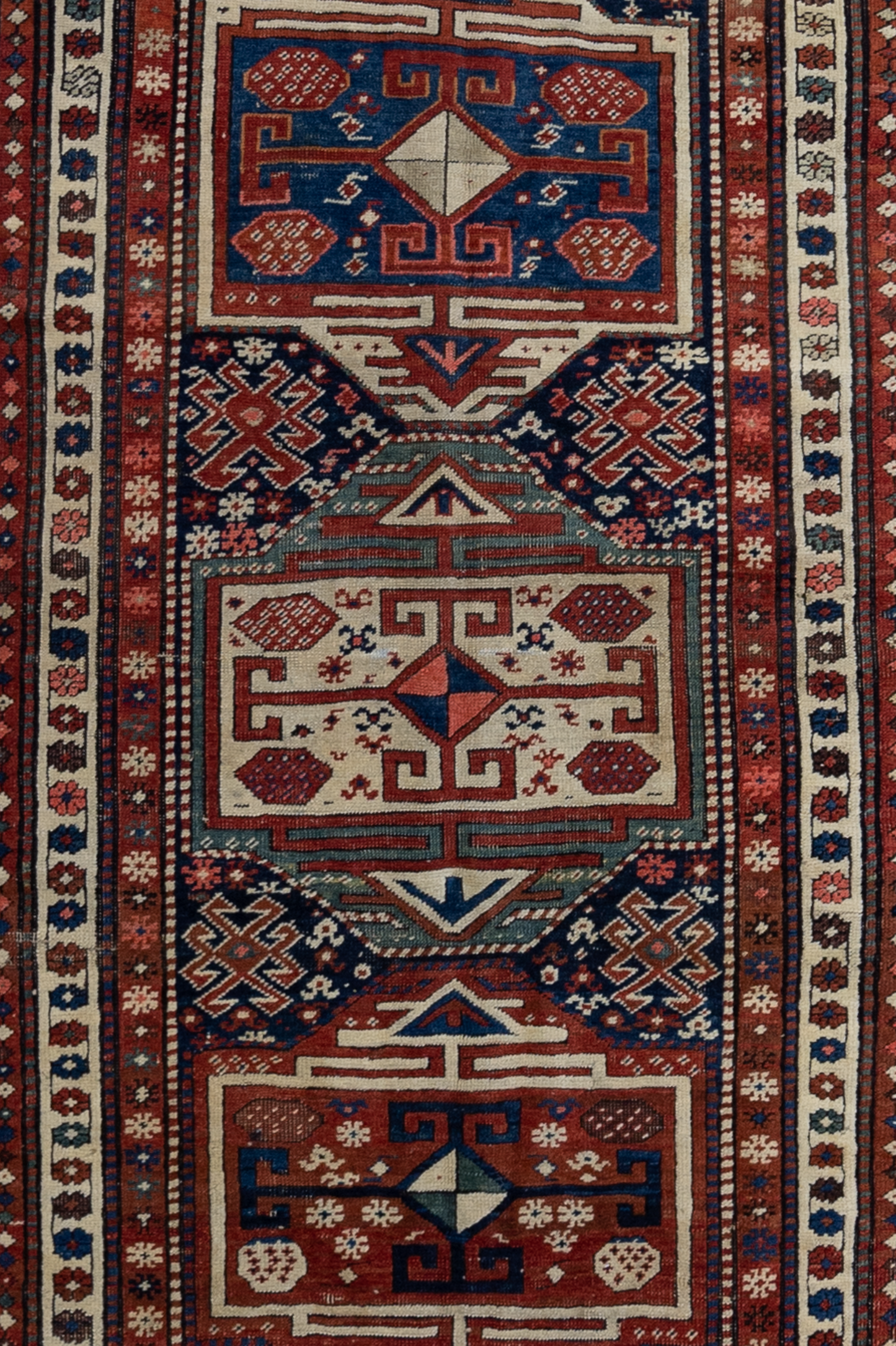 Antique Shirvan Runner Rug