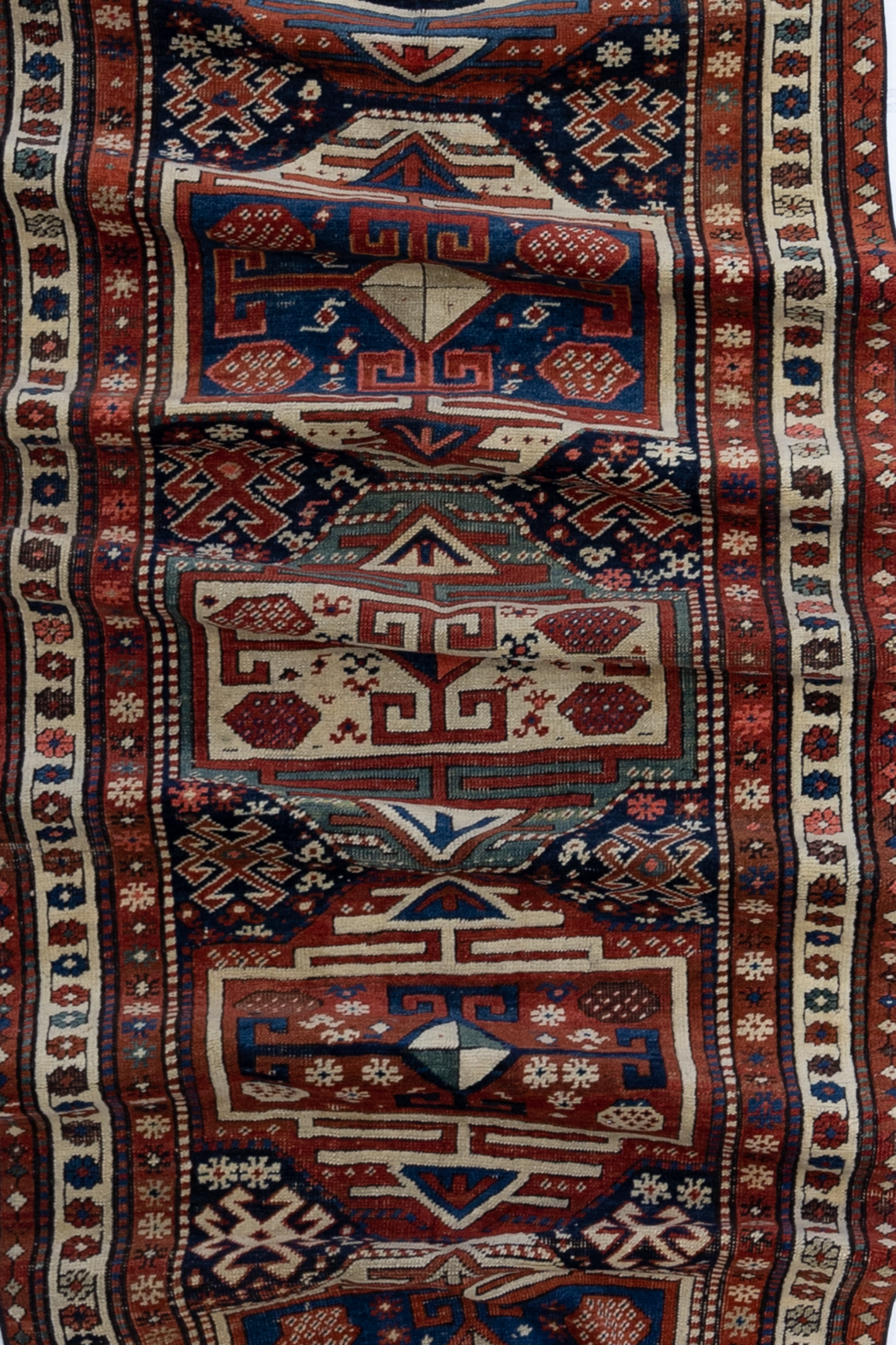 Antique Shirvan Runner Rug