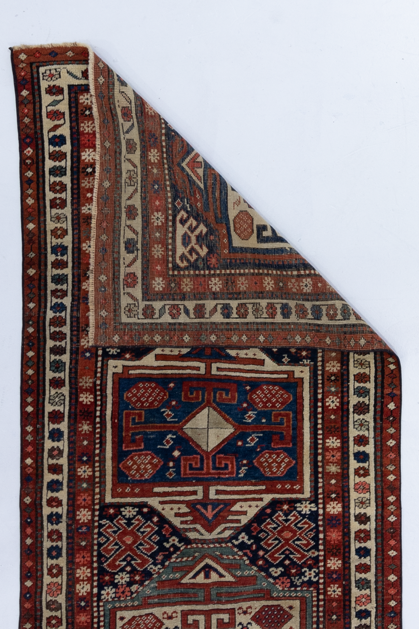 Antique Shirvan Runner Rug
