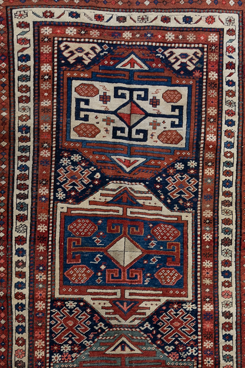 Antique Shirvan Runner Rug