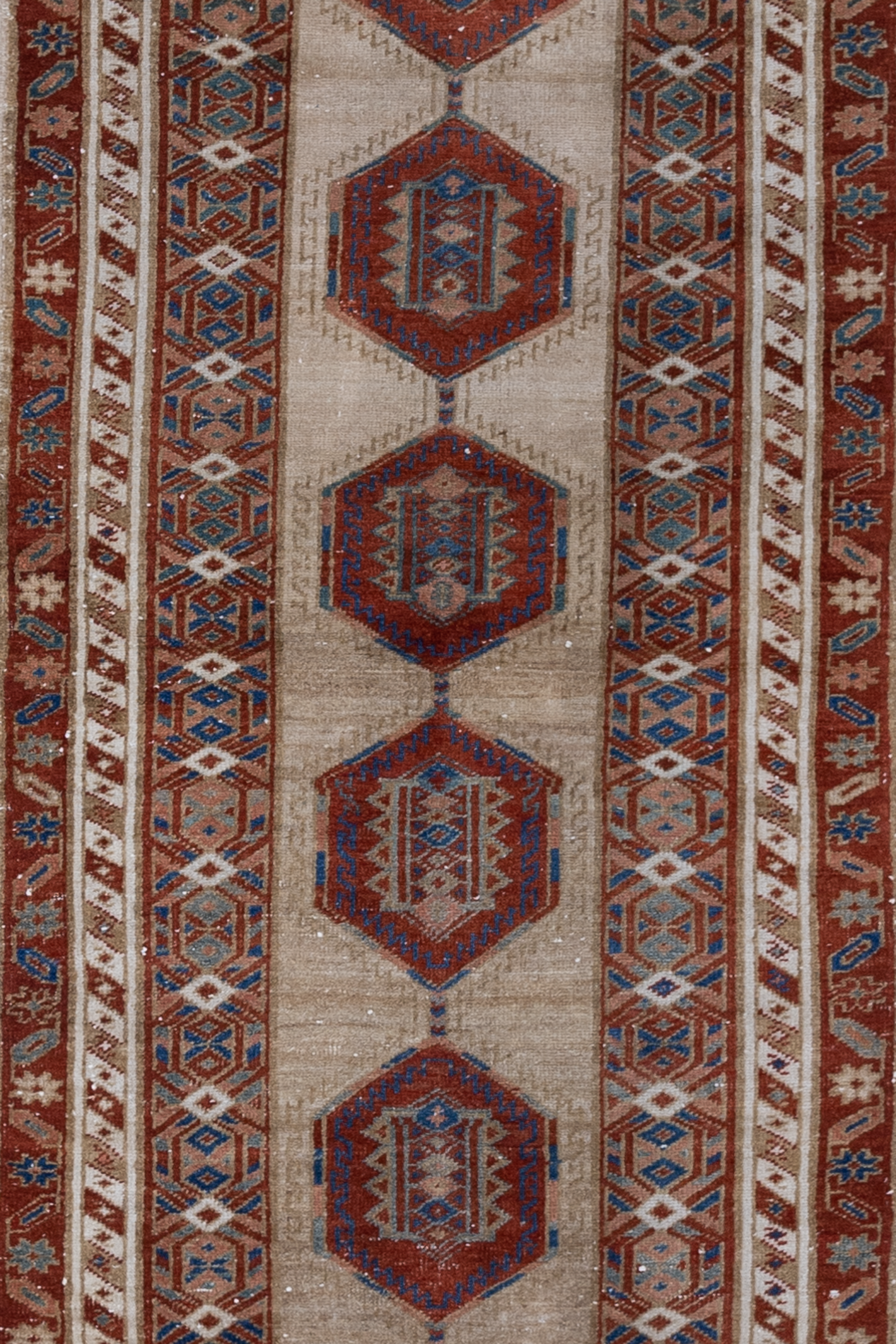 Vintage Persian Serab Runner Rug