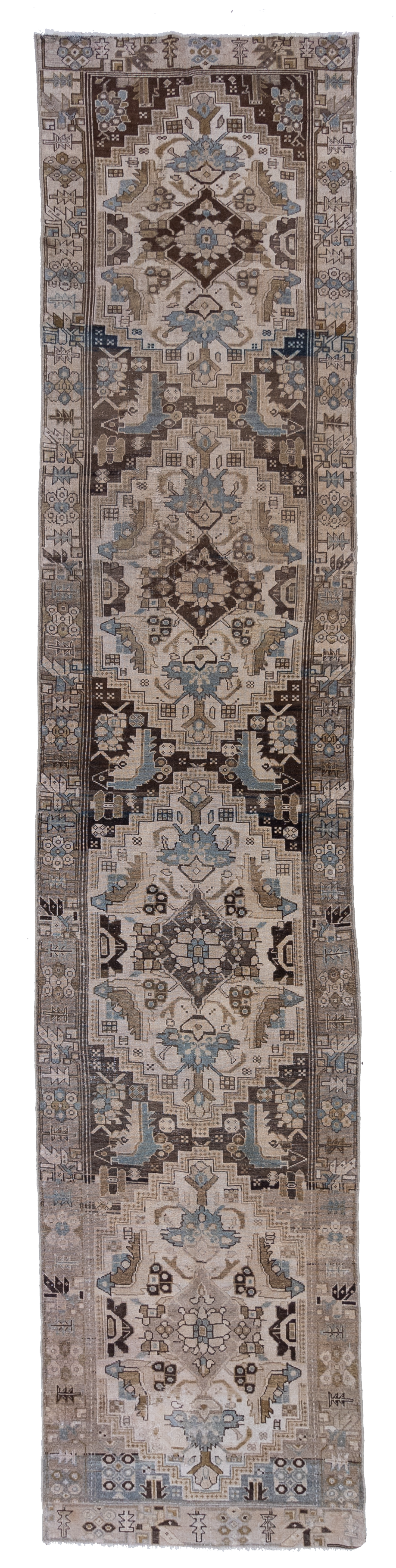 Antique Persian Hamadan Runner Rug