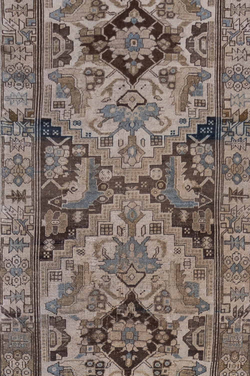 Antique Persian Hamadan Runner Rug