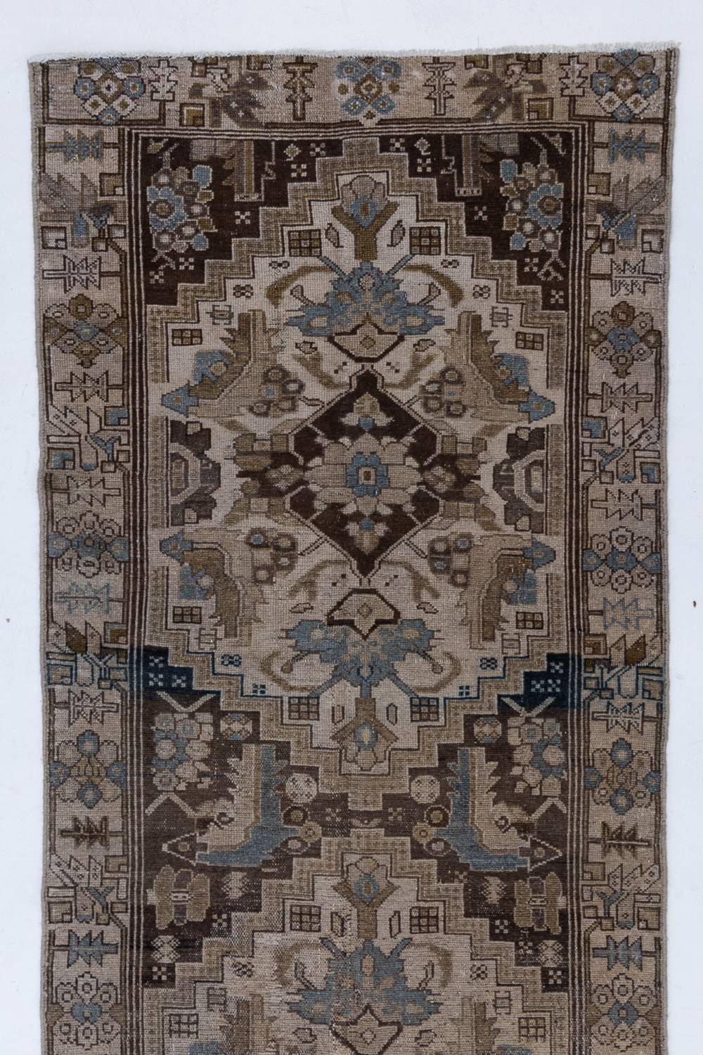 Antique Persian Hamadan Runner Rug