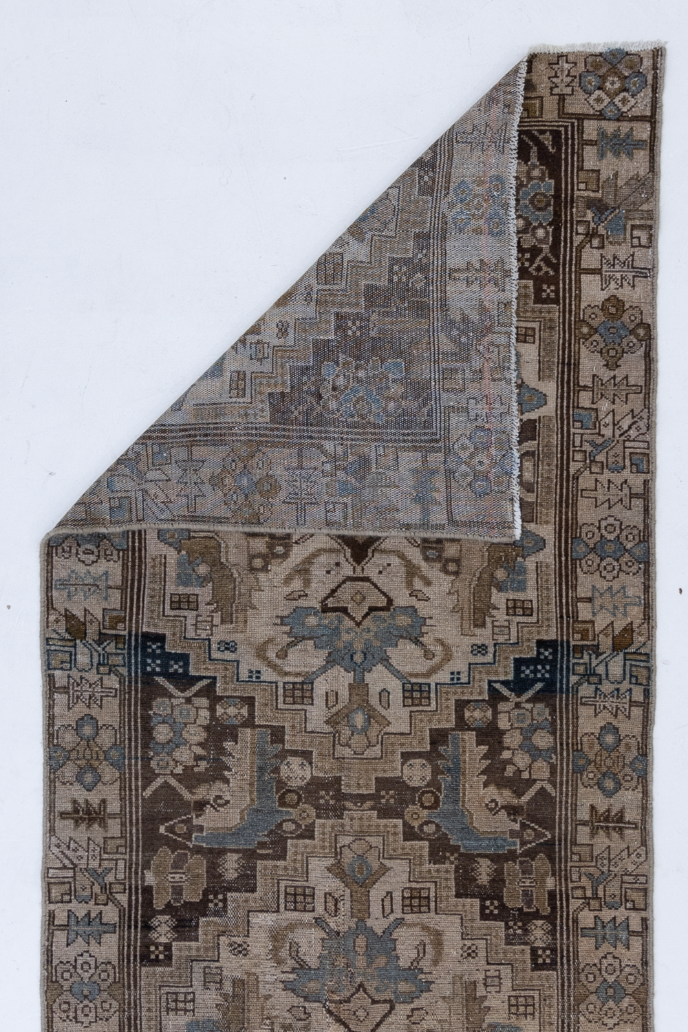 Antique Persian Hamadan Runner Rug
