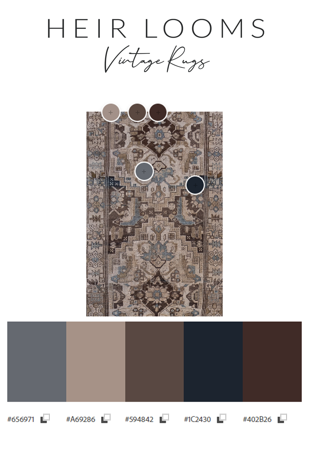 Antique Persian Hamadan Runner Rug