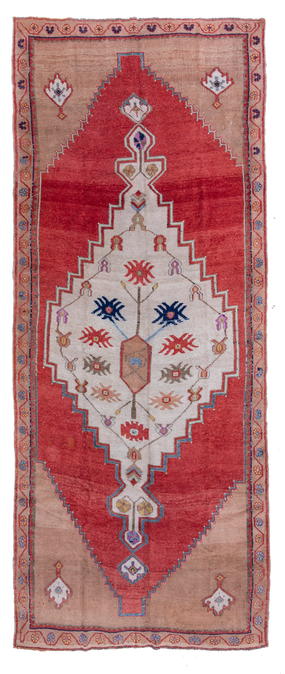 Vintage Anatolian Gallery Rug