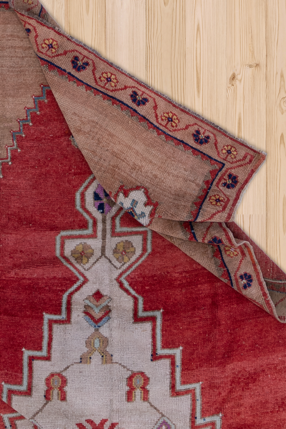 Vintage Anatolian Gallery Rug