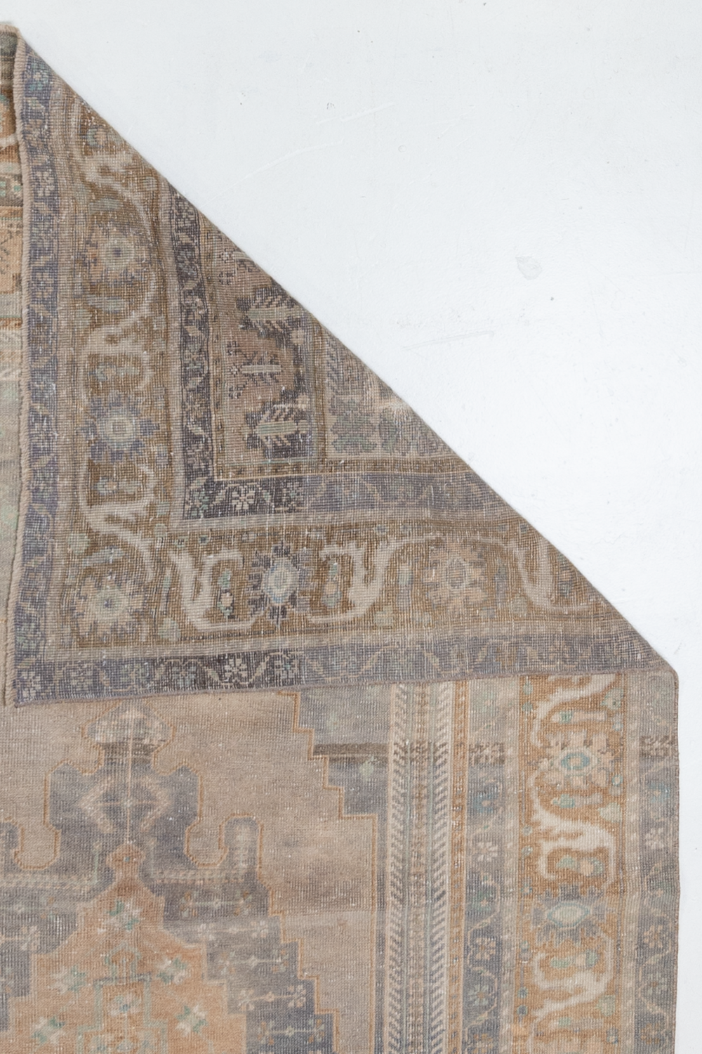 Vintage Turkish Oushak Rug