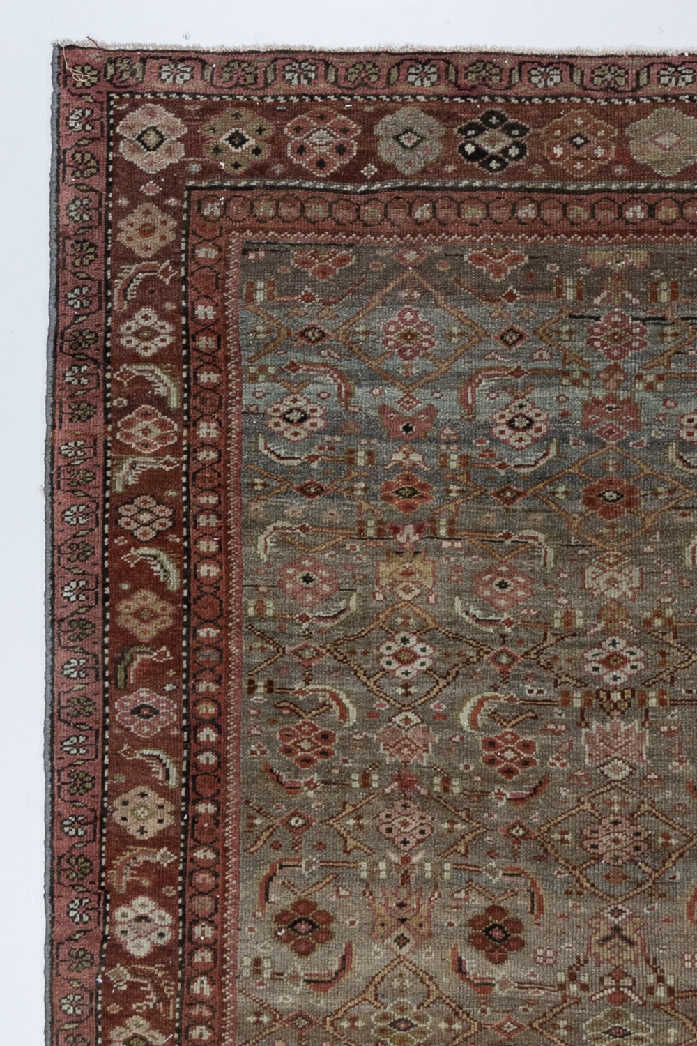Antique Persian Malayer Gallery Rug