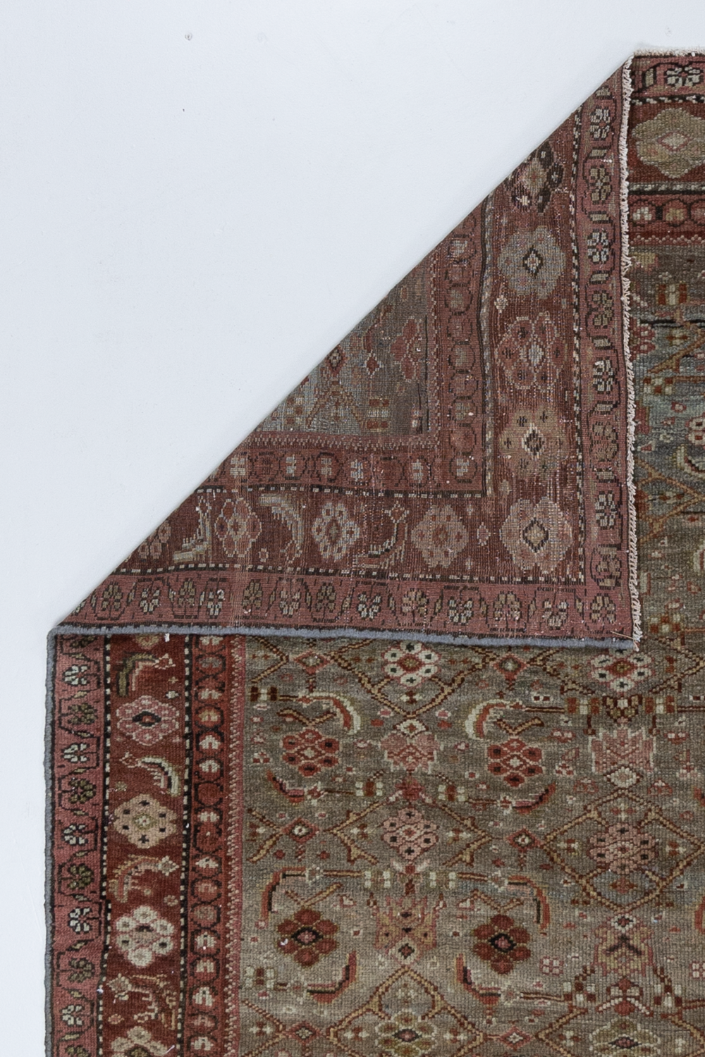 Antique Persian Malayer Gallery Rug