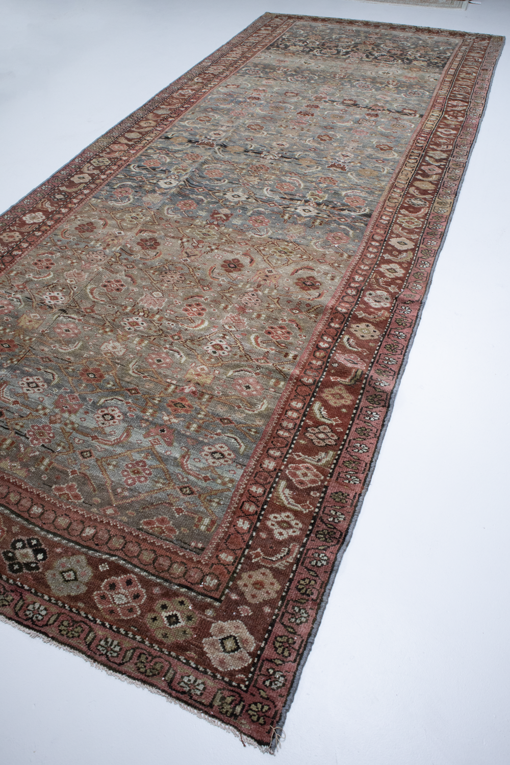 Antique Persian Malayer Gallery Rug