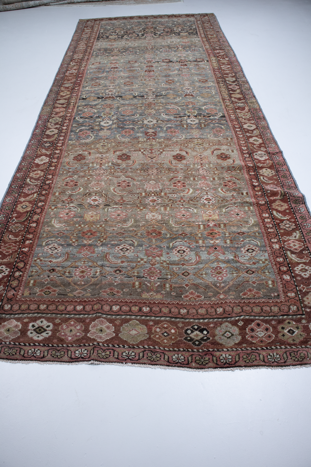 Antique Persian Malayer Gallery Rug