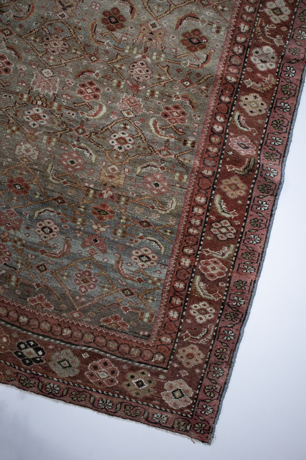 Antique Persian Malayer Gallery Rug