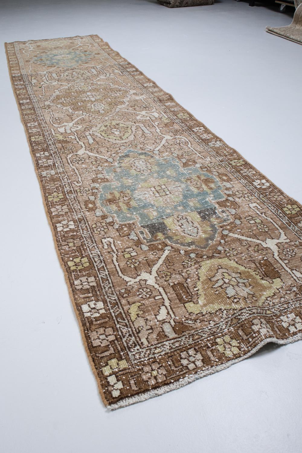 Vintage Mahal Runner Rug