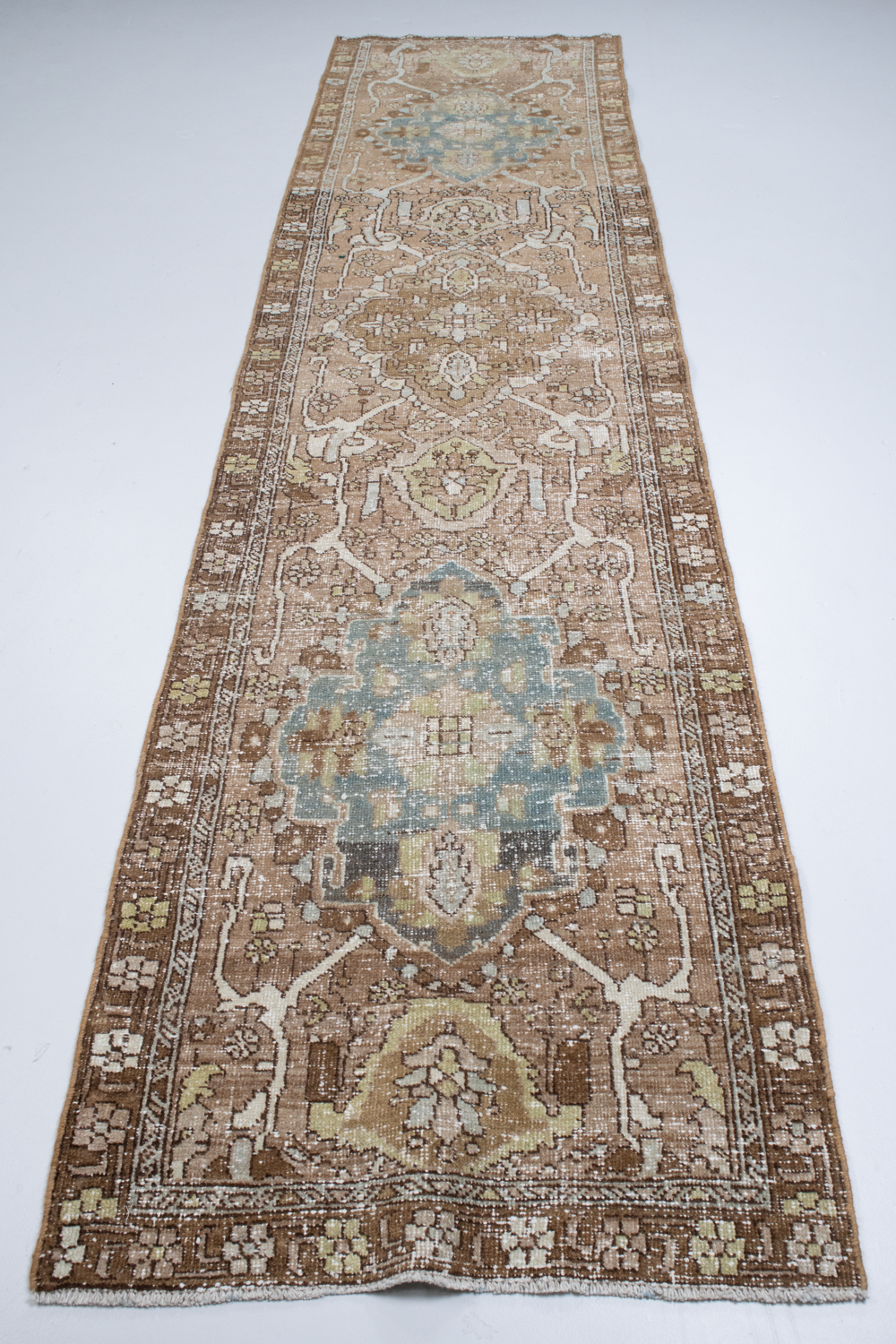 Vintage Mahal Runner Rug
