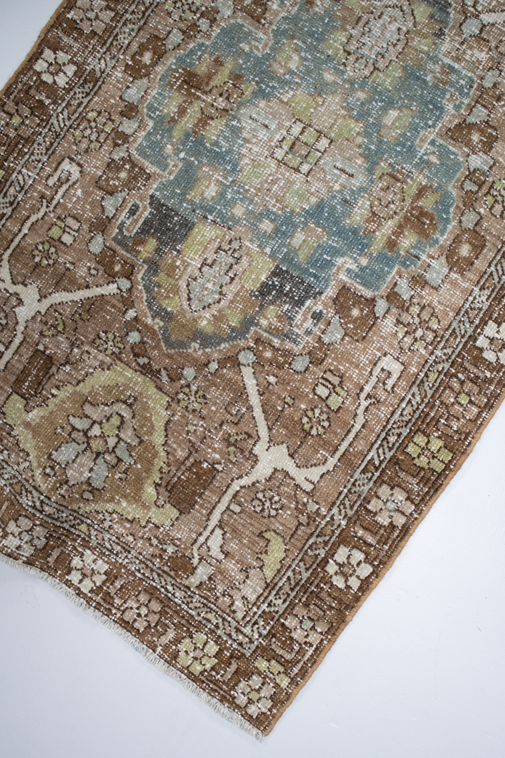 Vintage Mahal Runner Rug