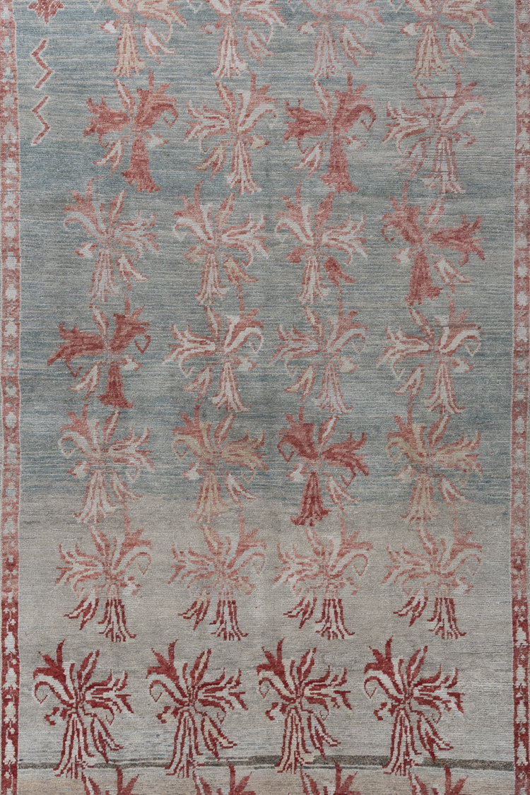 Vintage Art Deco Anatolian Rug