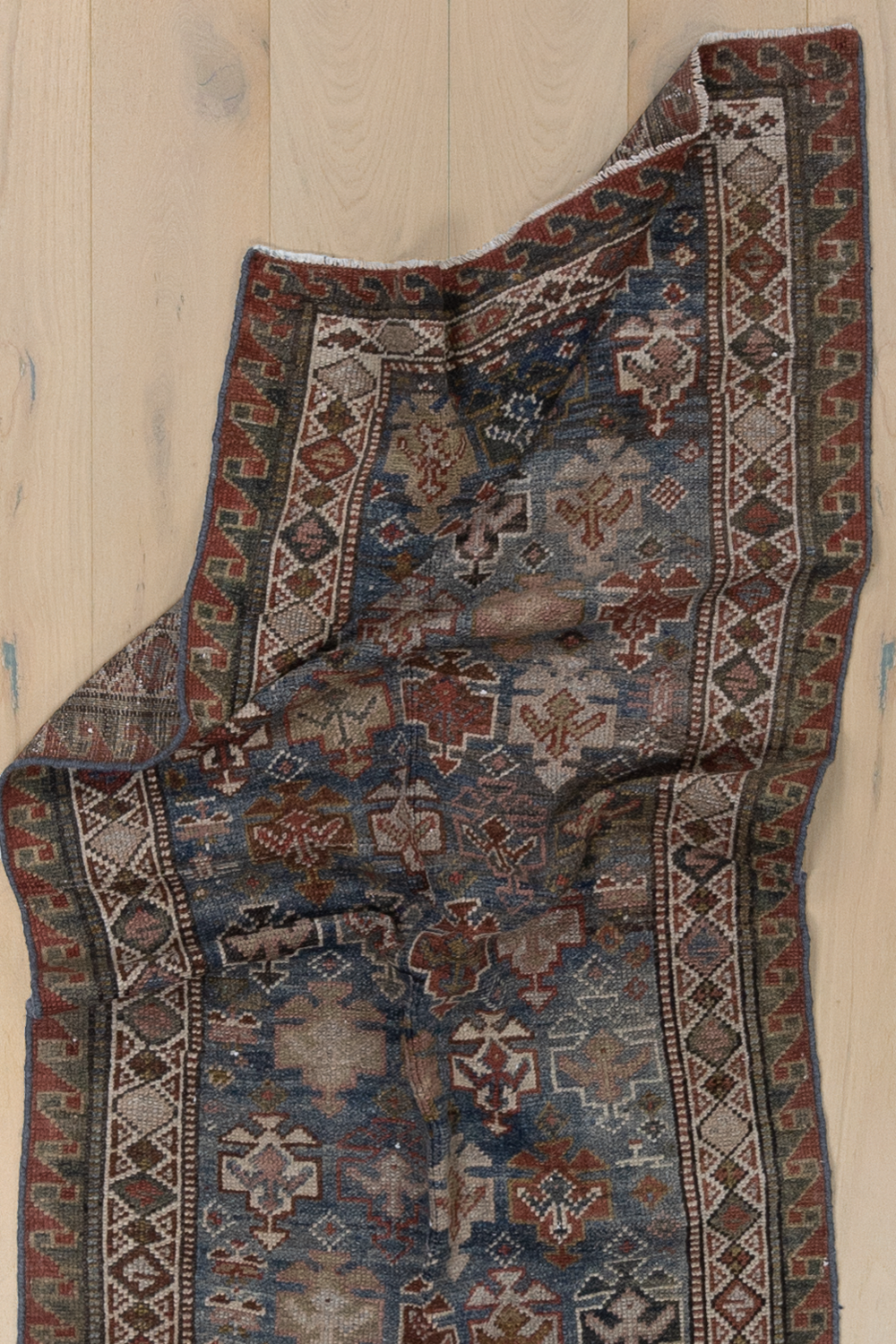 Antique Persian Bidjar Runner Rug