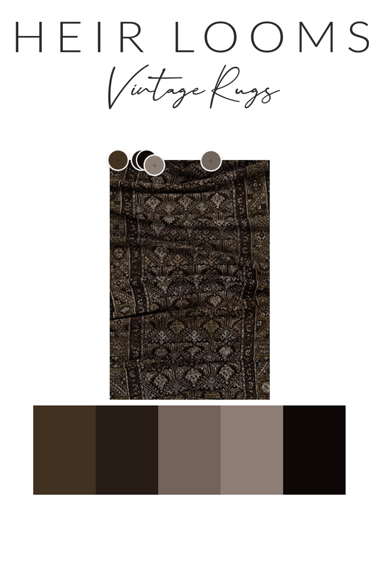 Vintage Kurdish Runner Rug