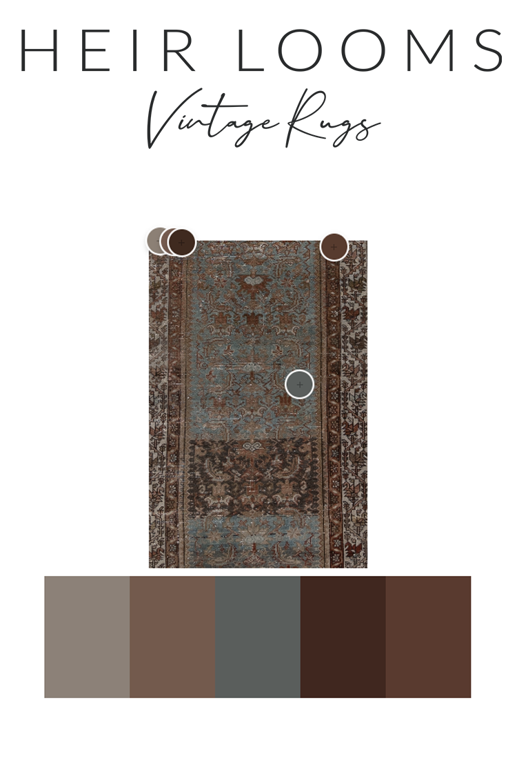 Antique Persian Malayer Runner Rug