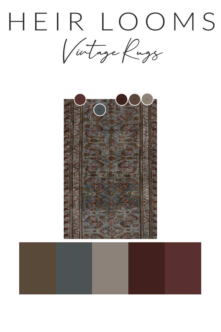 Antique Persian Malayer Runner Rug