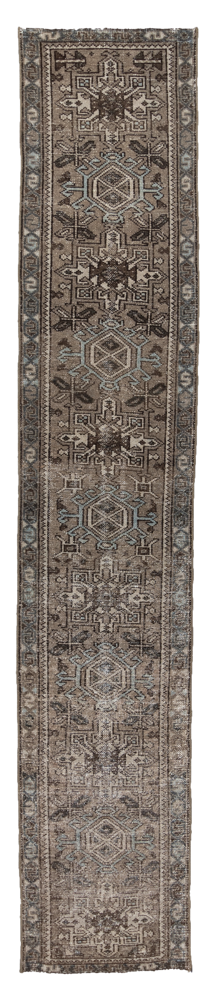 Vintage Persian Karaja Runner Rug