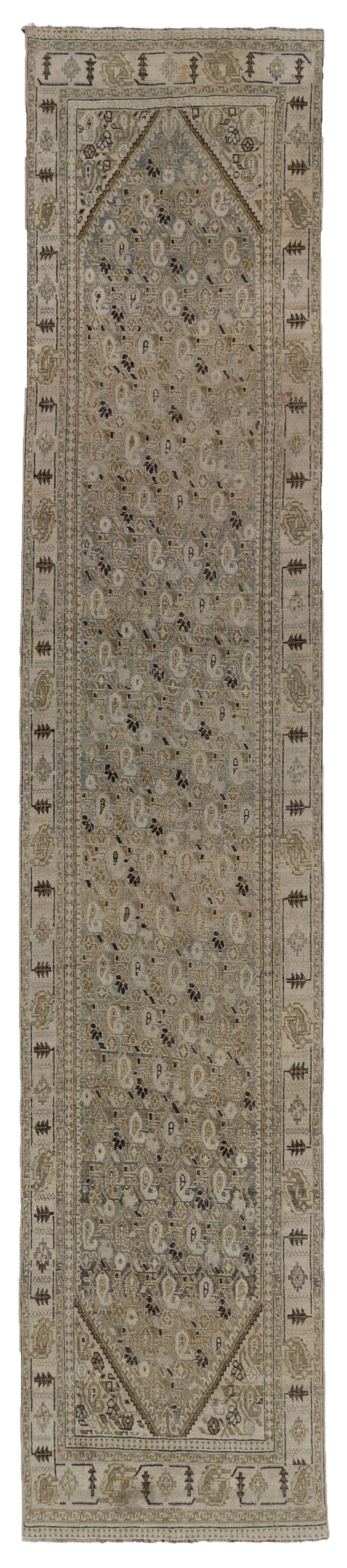 Antique Persian Afshar Runner Rug