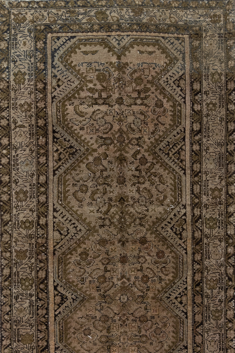 Antique Persian Malayer Runner Rug