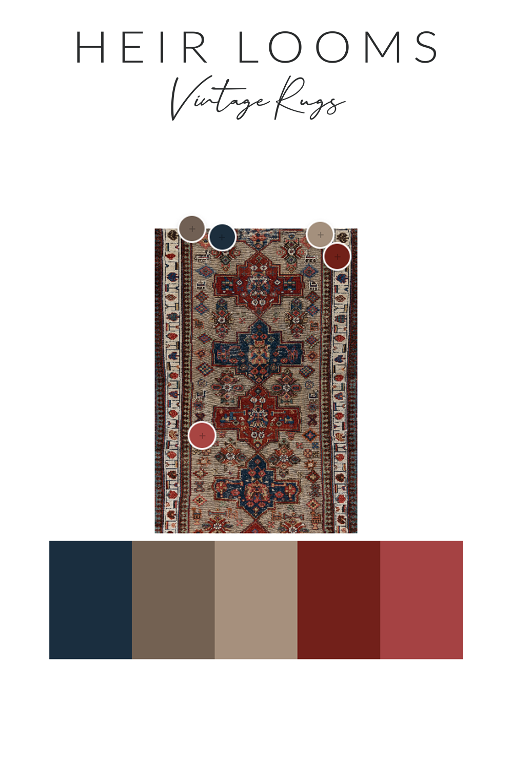 Antique Persian Bakhshayesh Runner Rug