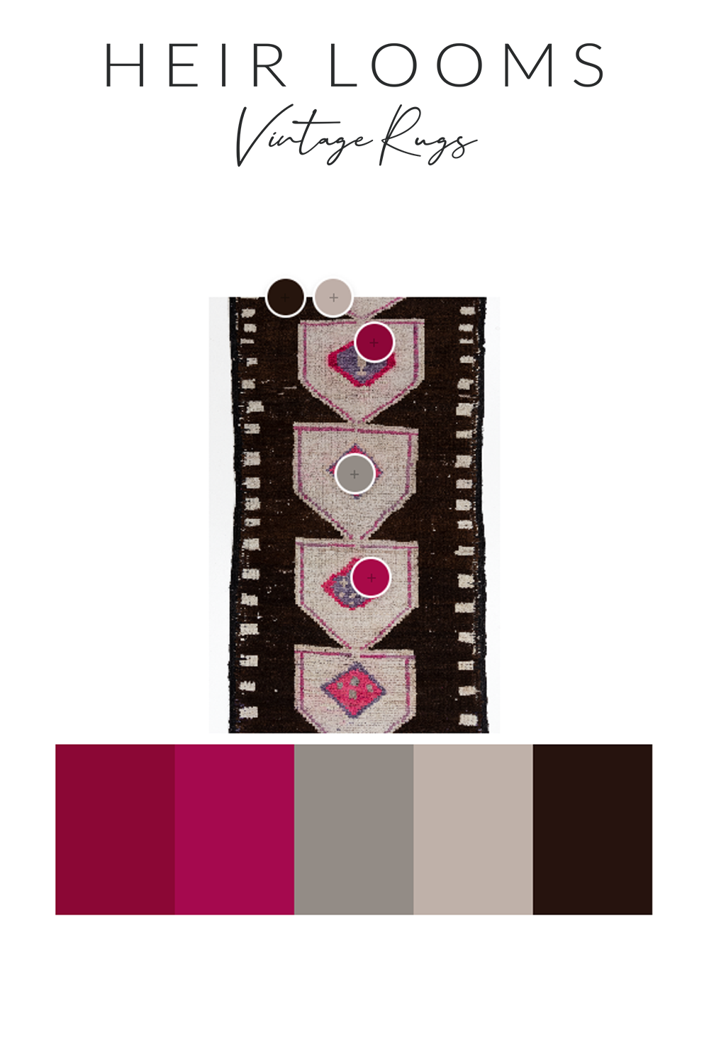 Vintage Herki Runner Rug