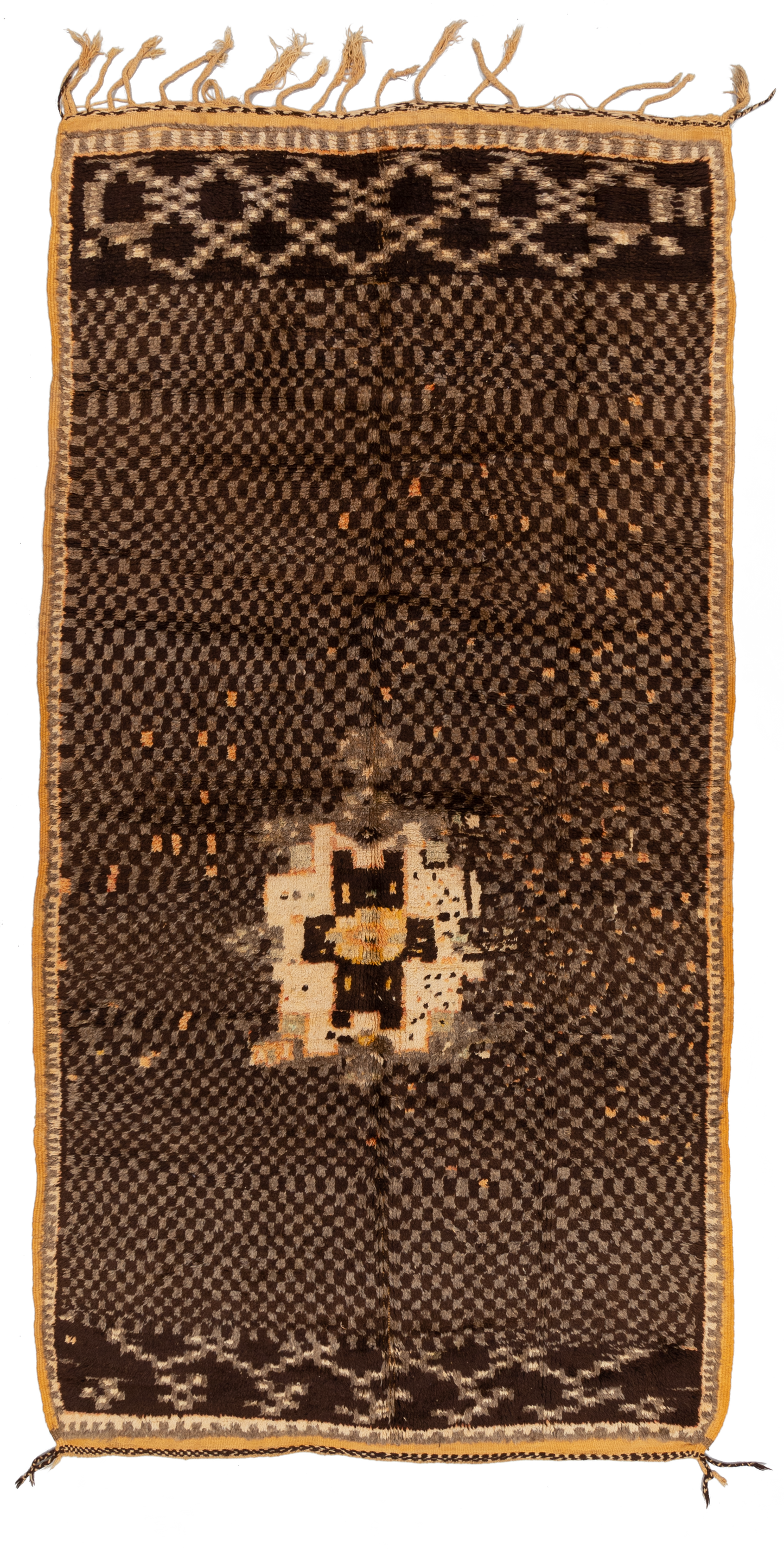 Vintage Moroccan Taznakht Rug
