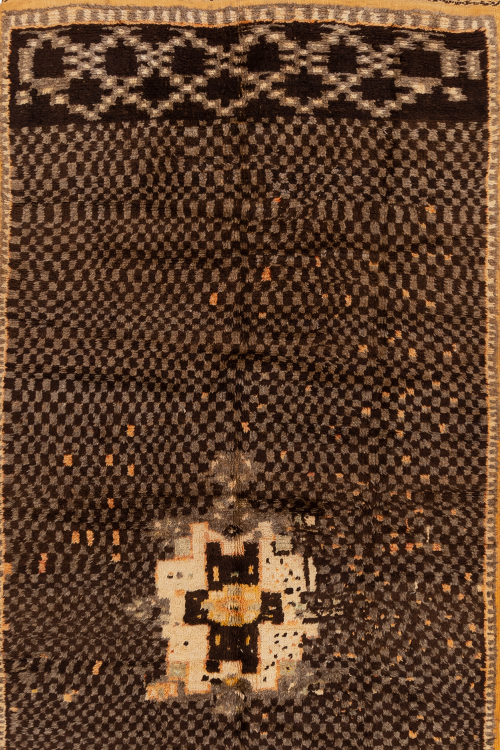 Vintage Moroccan Taznakht Rug