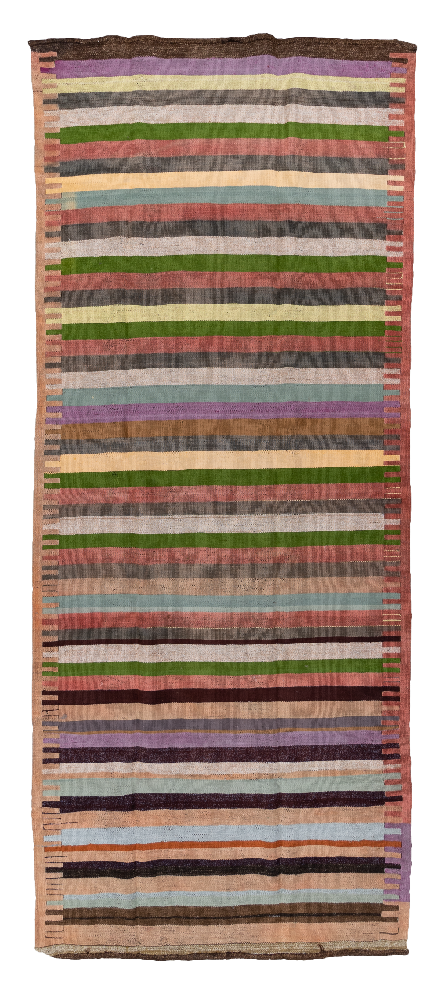 Vintage Turkish Afyon Kilim Rug