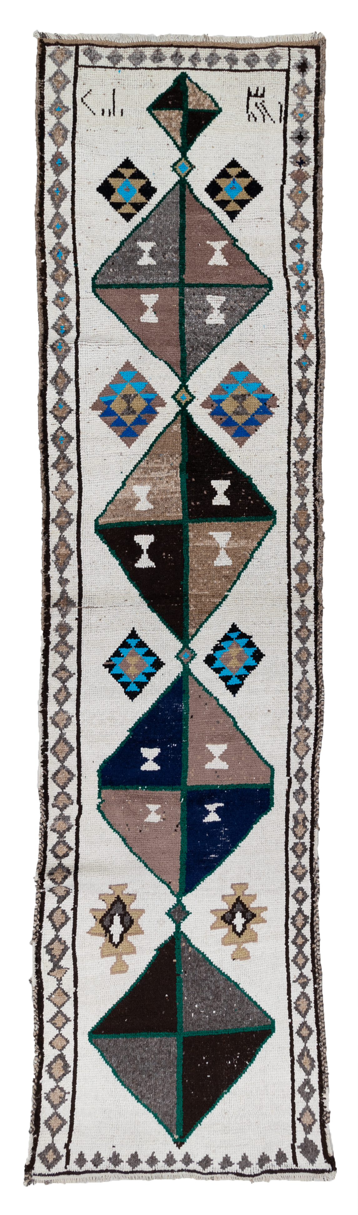 Vintage Herki Runner Rug