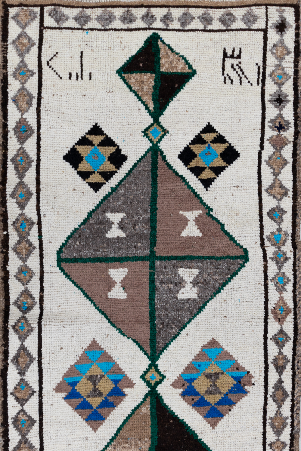 Vintage Herki Runner Rug
