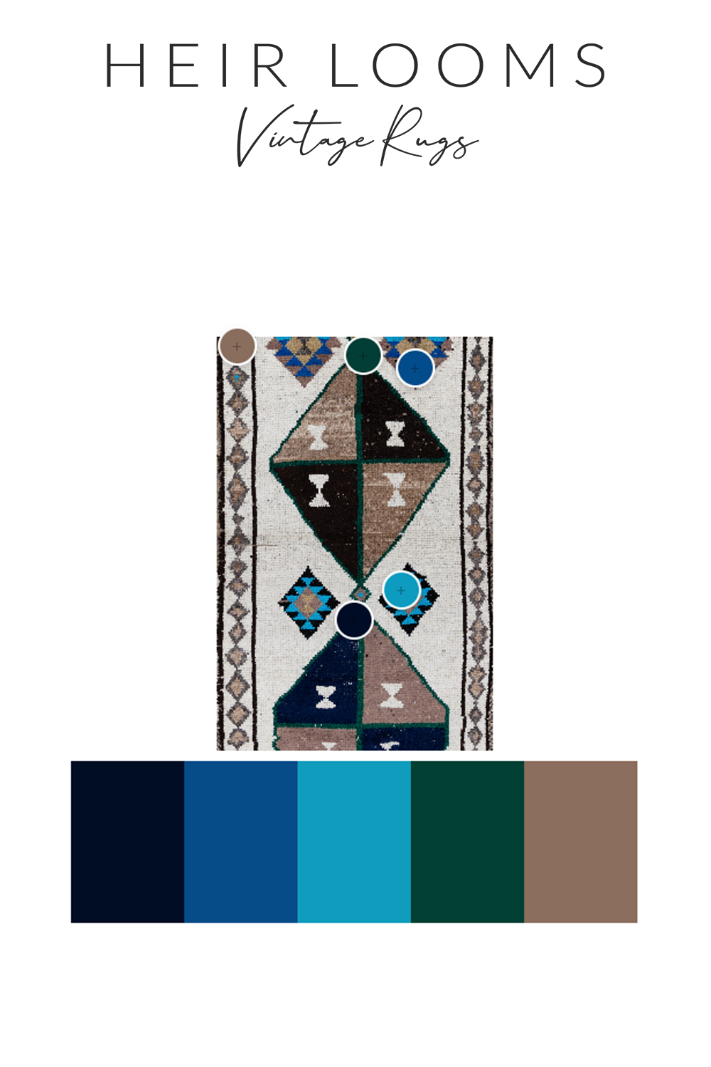 Vintage Herki Runner Rug