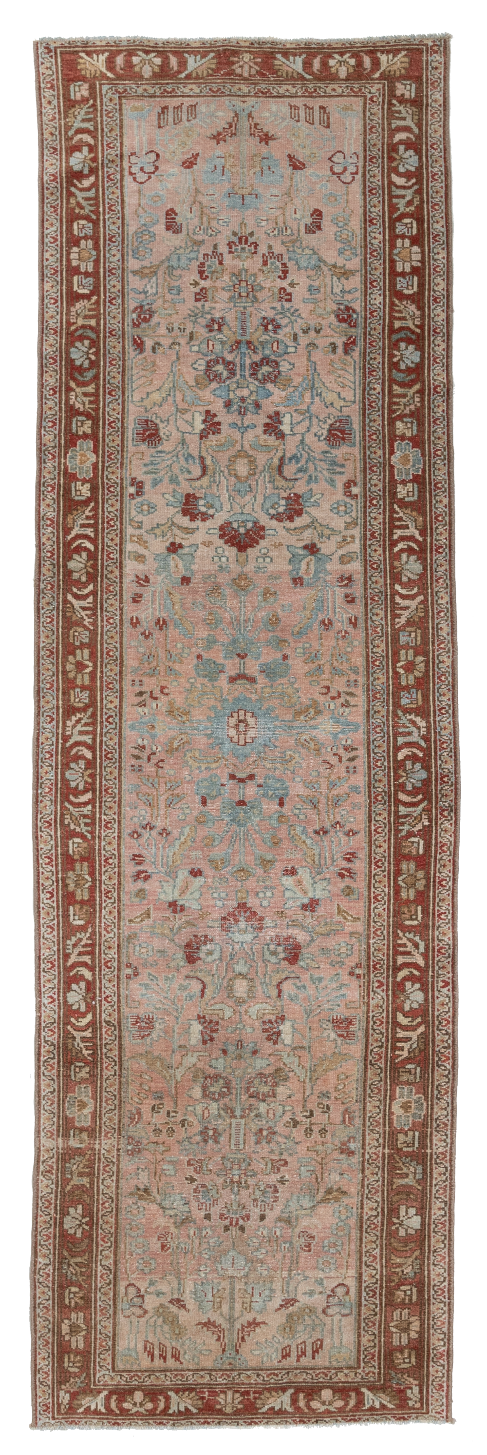 Vintage Persian Sarouk Runner Rug