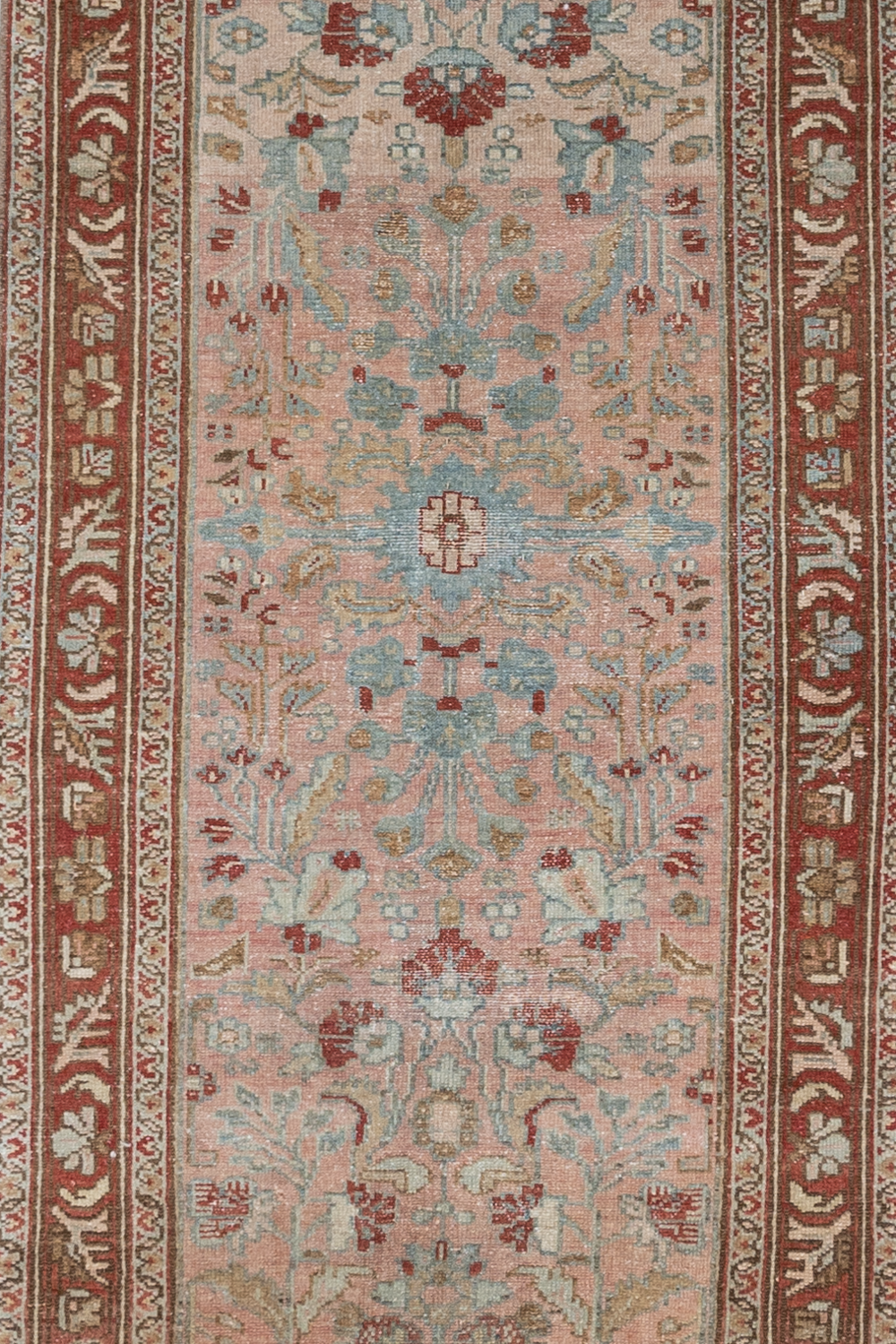 Vintage Persian Sarouk Runner Rug