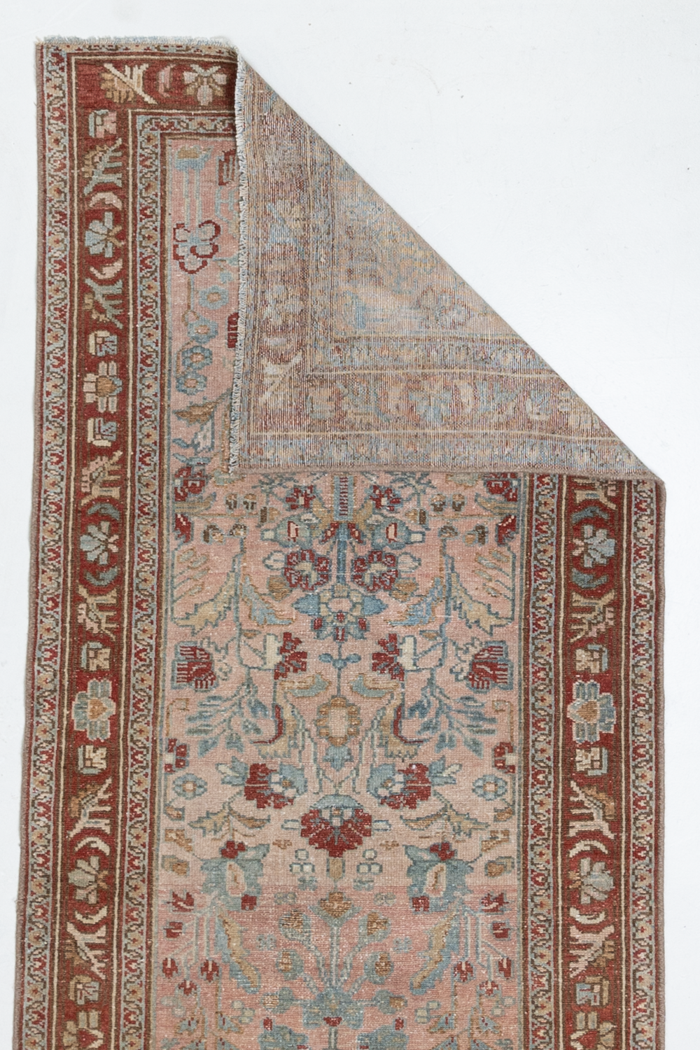 Vintage Persian Sarouk Runner Rug