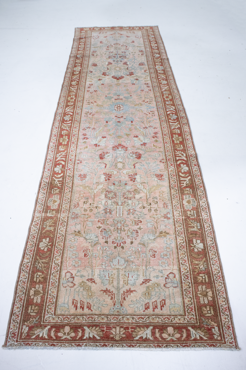 Vintage Persian Sarouk Runner Rug